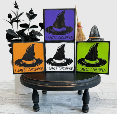 I Smell Children Block Decor